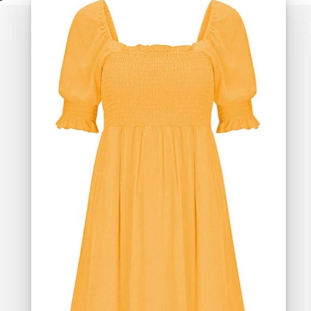NWT Smocked Maxi Dress